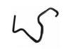 Патрубок системы охлаждения Radiator Hose:MZS51014